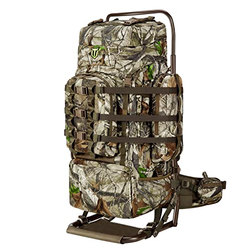 TIDEWE Next Camo G2 Hunting Backpack 90L External Frame Pack for Deer Hunting