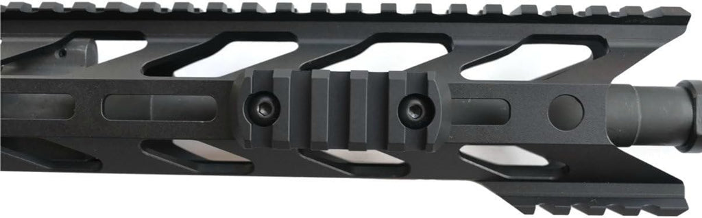 STNGR USA 5-Slot M-LOK Aluminum Picatinny Rail Section - Durable Accessory with T-Nuts & Screws