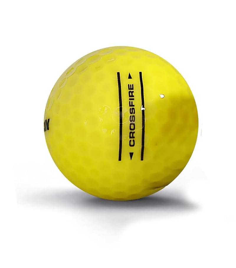 Nitro Crossfire 45 Golf Balls – 45 Pack, Yellow
