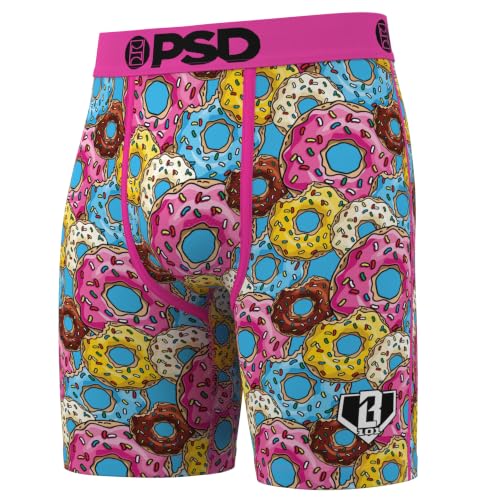 PSD Men's Boxer Briefs Baseball Lifestyle 101 3-Pack Medium - Comfortable Support