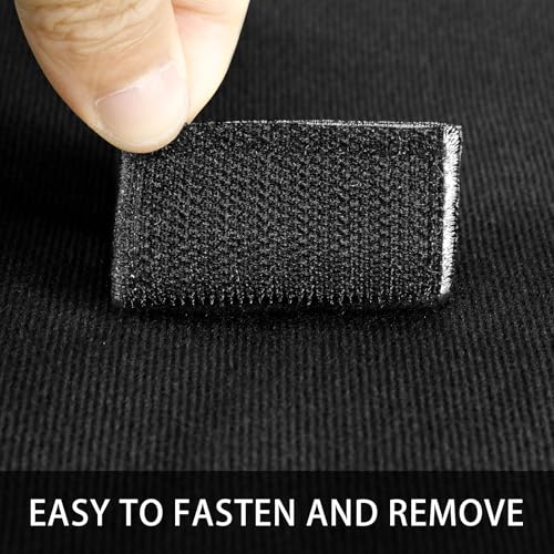 Black Tactical Patch Display Board 33x27.5in Foldable Military Morale Organizer