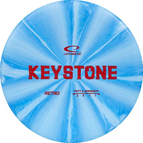 Latitude 64 Retro Burst Disc Golf Starter Set - Includes 6 Discs & Mini Marker - Beginner Friendly