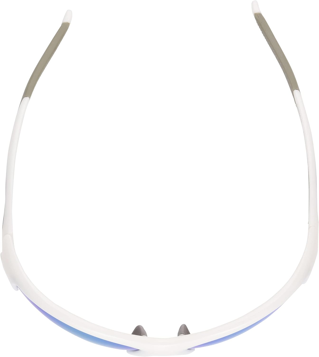 Rawlings Youth Baseball Sunglasses - Shiny White, 64mm | Perfect for Swing and Hit Performance