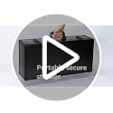 MYOYAY 6-Row Card Storage Case for Graded Sports Cards | Holds 220+ PSA & GMA Slabs
