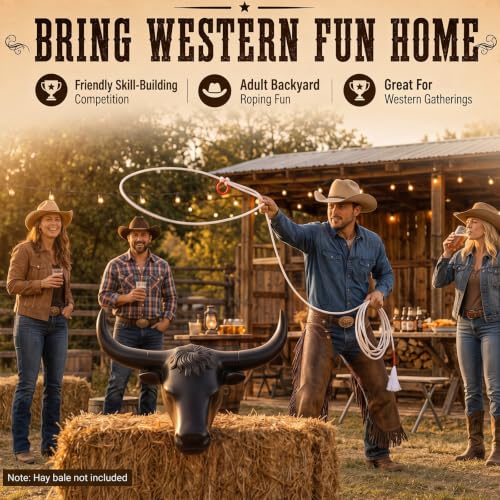 20-Inch Roping Dummy Set with Bag | Calf Roping Practice Kit for Beginners