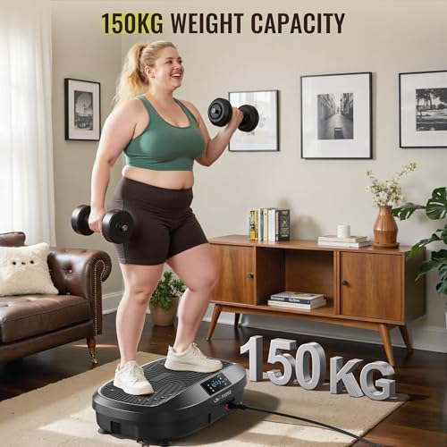 FLYBIRD Vibration Plate Exercise Machine for Full Body Workout - Standard