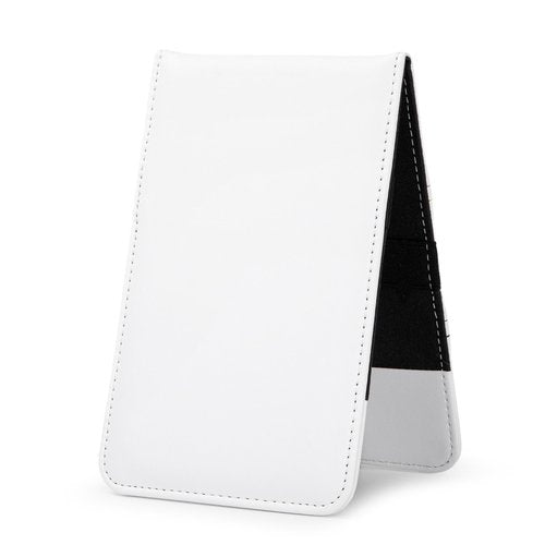 Aliennana Golf Scorecard & Yardage Book Holder Cover Quality Leather Golf Scorecard Holder 4.5 × 7 inches Golf Accessories (Birdie)