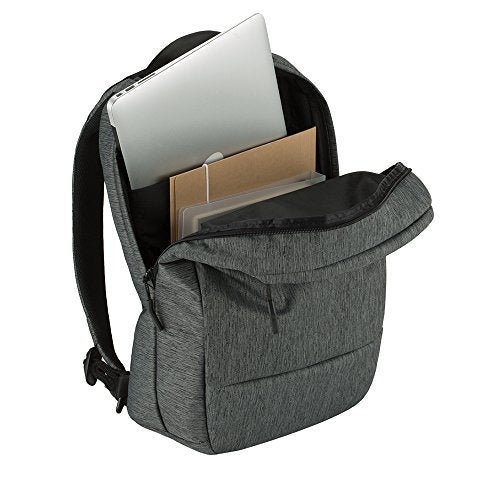 Incase Compact City Backpack Heather Black - 18L Tech Laptop Bag for Work & School