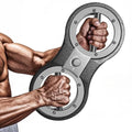 15LB Burn Machine Elite - Upper Body Arm & Forearm Rotator Trainer