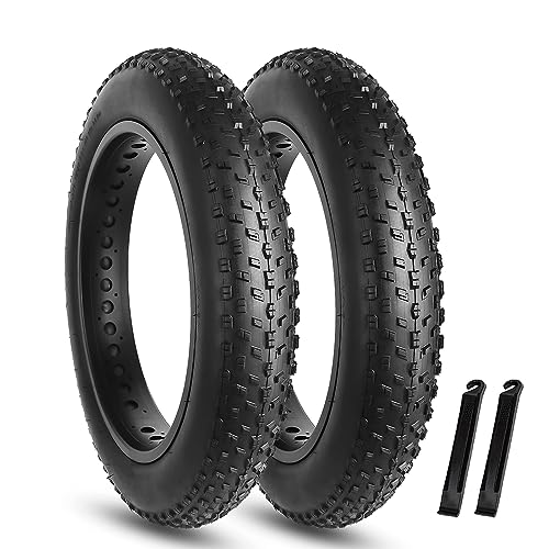20x4.0 Fat Bike Replacement Tire - All-Terrain MTB, Snow, Beach, Trail - Qty 2