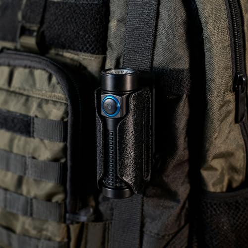 HoldMyGear Belt Clip Flashlight Holder for Olight Baton 3, Baton 4 & S1RII - Precision-Fit Belt Mount, 1.5" Wide