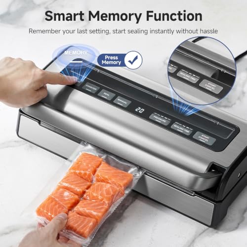 AAOBOSI 95KPa 9-in-1 Wet Dry Vacuum Sealer with Adjustable Modes & Extra Kit