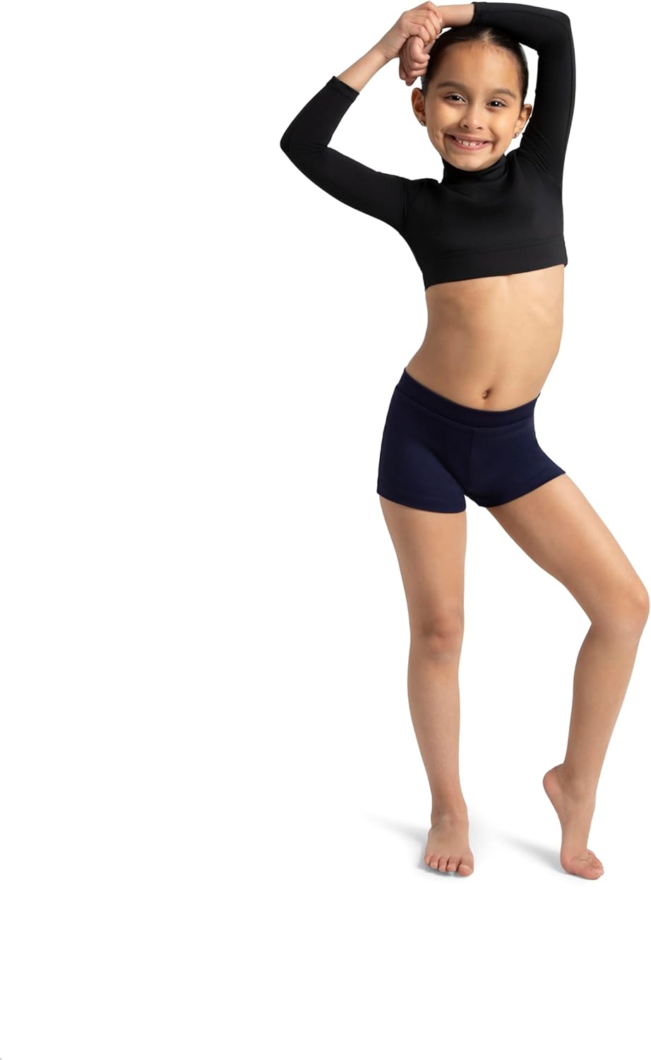 Capezio Boy Cut Low Rise Shorts for Girls - Comfortable Fit | Available in Multiple Sizes