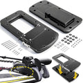 Quick Release Mounting Bracket Kit for Trolling Motors - Aluminum, Black