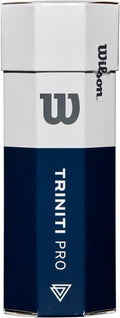WILSON Triniti Pro Tennis Balls - High Performance, Eco-Friendly | 3 Pack, Bright Yellow