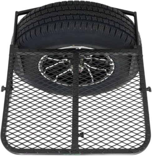 Aluminum Tire Table Medium 29x23 Inch for Tires Up to 40" - Portable Camping & Outdoor Workstation
