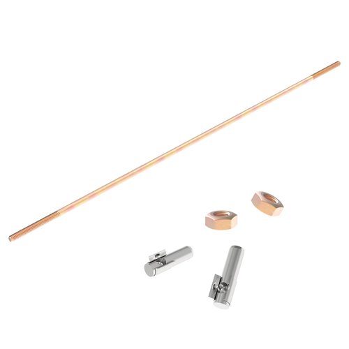10L0L Golf Cart Accelerator Rod Assembly for Club Car DS 1998-Up Gas Models, Replacement Throttle Linkage Rod Kit, Replaces OEM# 1019124-01 101912401