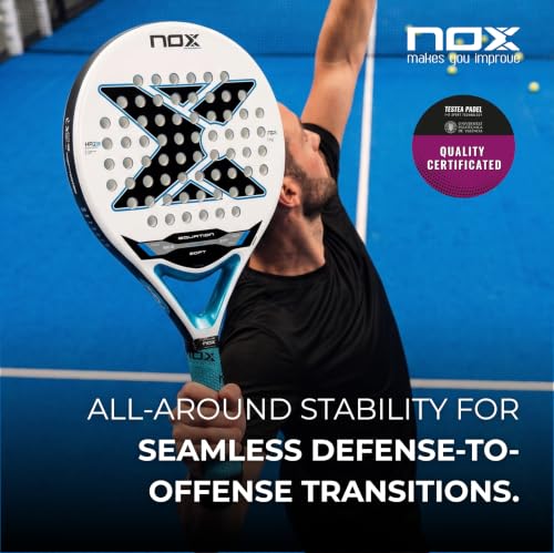 NOX Soft Padel Racket Equation 2026 Round Shape for Comfort & Spin