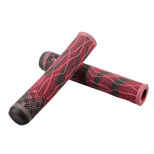 CLAS FOX Pro Scooter Grips 160mm*22mm Stunt Scooter Hardware (Red- Black)