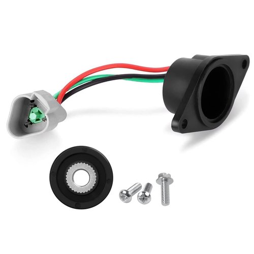 High Speed Magnet Speed Sensor Fit for Club Car IQ DS Precedent 2004+ Tempo 2018+ 48V Electric Golf Cart with ADC Motor Includes Screws, OEM# 102704901 102265601