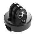 KOM Cycling Top Mount That Quarter Turn into Computer Mounts for Garmin Edge or Wahoo - Great for mounting Cameras and Lights (Black, Garmin)