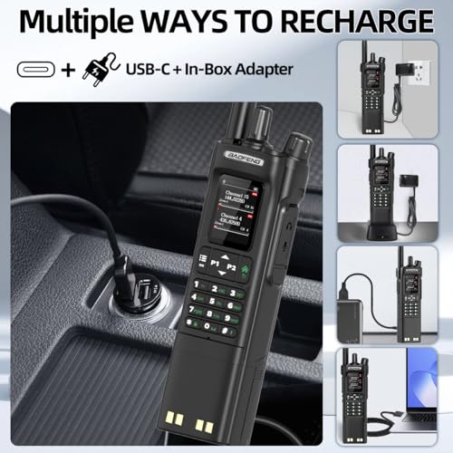 BAOFENG DM32 DMR Handheld Two-Way Radio 10W Long Range Walkie Talkie with GPS