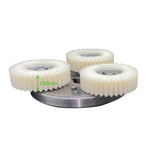 Frdhee E Bike Motor Gear Clutch Kit, 36T Planetary Nylon Gears Electric Bicycle Accessories for Bafang Electric Bicycle 500W 750W, Replacement for Bafang Motor Metal Solid Gear