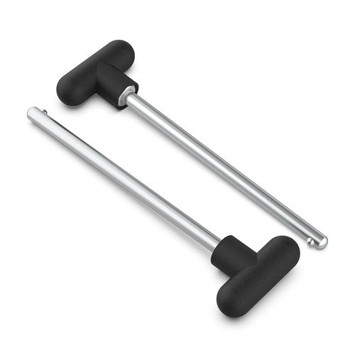 Sconva Weight Stack Pin Replacement, Pin Tensile 3/8" Diameter 5-1/2" Locking Space Universal Workout Equipment Weight Stack Selector Pin for Home Gym Exercise Machine Parts & Accessories (Pack of 2)