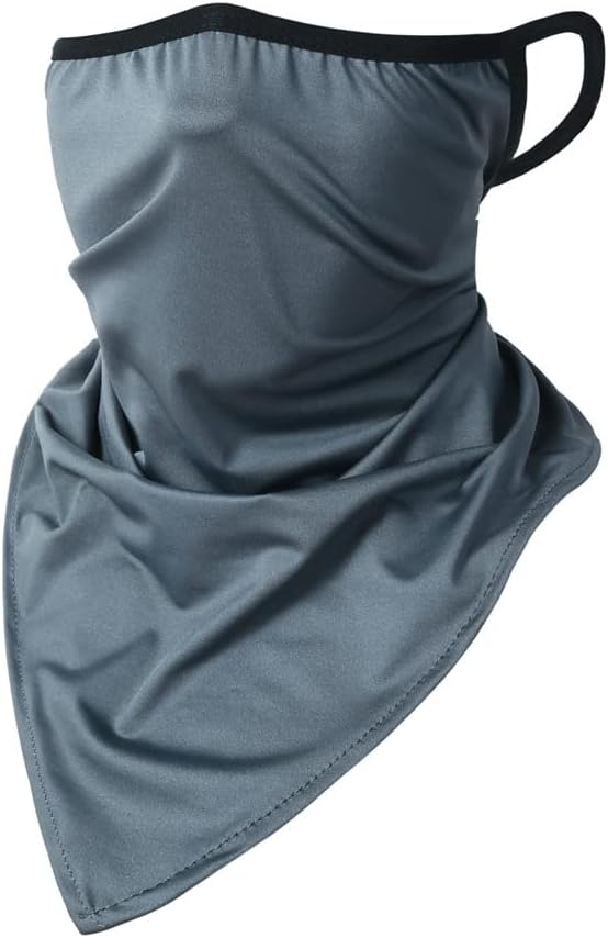 Skiennix UV Protection Face Mask - 6 Pack Windproof Neck Gaiter & Breathable Bandana for Outdoor Sports