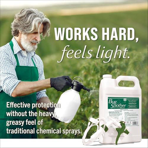 Bug Soother Natural Insect Repellent 128 Fl Oz Gallon - DEET-Free Outdoor Spray