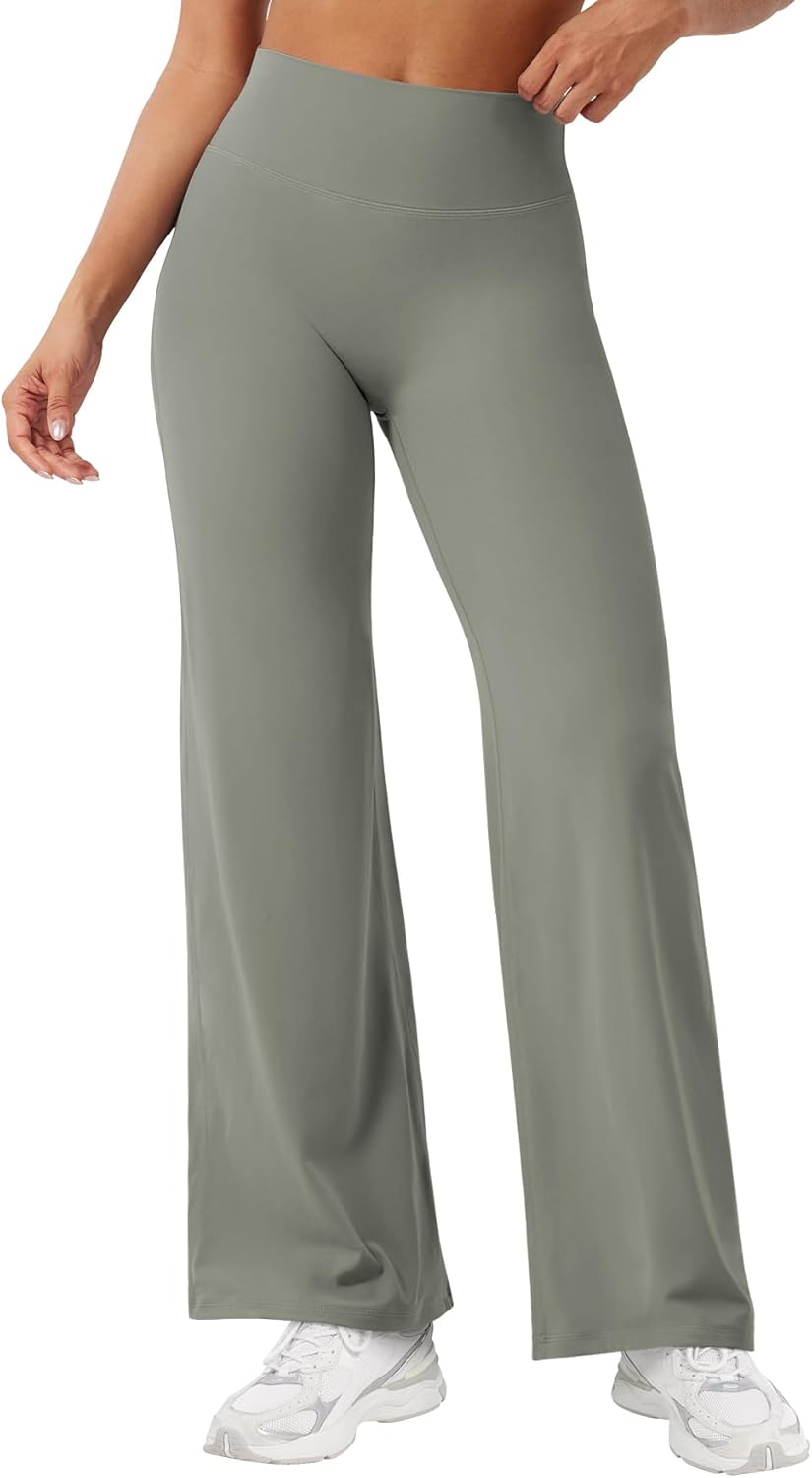 YEOREO High Waist Workout Leggings - No Front Seam, Buttery Soft Yoga Pants | Multiple Sizes Available
