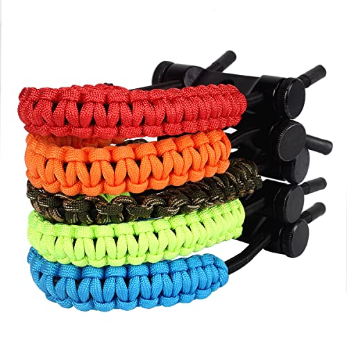 Adjustable Braided Archery Bow Wrist Sling for Hunting & Target Shooting - Green