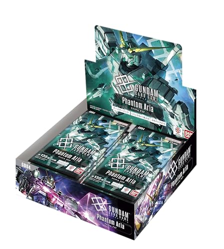 BANDAI Gundam Card Game Booster Box - Phantom Aria (GD04), 24 Packs
