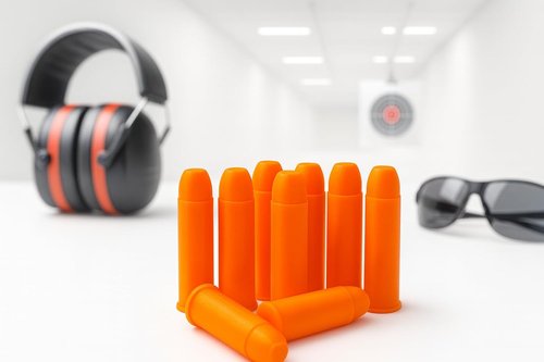 .44 Magnum Dummy Rounds - Durable Reusable Snap Caps for Safe Dry Practice & Training