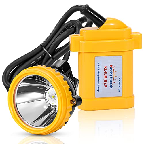 Rechargeable Waterproof LED Mining Headlamp KL4LM(B)P - Explosion-Proof Hard Hat Light for Tunnels & Construction