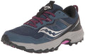 Saucony Women's Excursion TR16 GTX Trail Running Shoes Navy Razzle 9