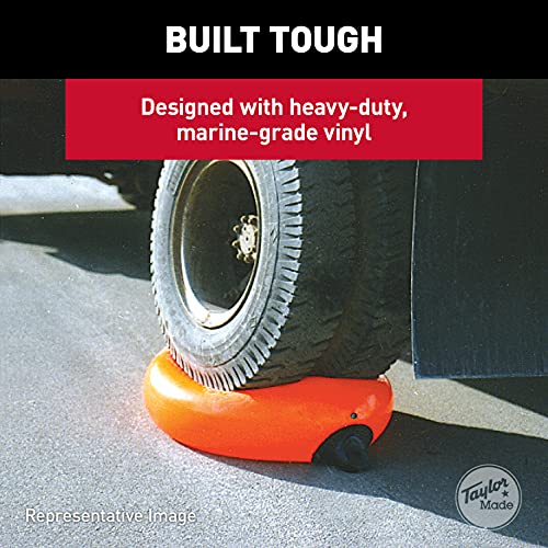 TaylorMade Tuff End Buoy - 15 Inch Orange Marine Fender for Heavy Duty Docking