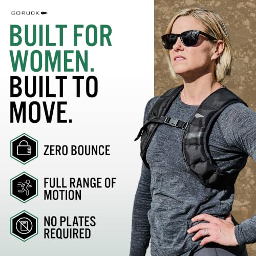 8LB Women's Weighted Vest for Walking & Running - Adjustable Fit, Low-Profile Fitness Gear