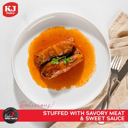 Kosher Ready Meals Pack - Beef & Chicken Fully Cooked, Shelf Stable 6 Pack