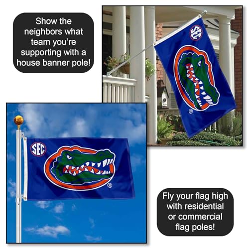 Florida Gators College Flag 3x5 ft with UV Screen Print & Metal Grommets