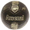 Official Arsenal F.C. Gold Signature Size 5 Football - 32 Panel Synthetic Soccer Ball