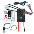 FLIPSKY 75100 V2.0 with Aluminum PCB with Power Switch Button Based on VESC for Electric Skateboard/Scooter/Ebike Speed Controller, 103*58*18.5mm, Black