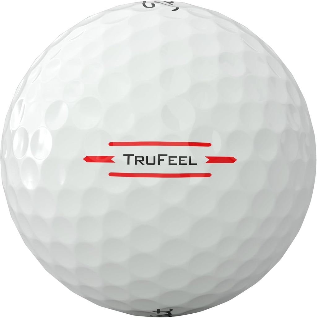 Titleist TruFeel Golf Balls - Exceptional Distance & Soft Feel - 1 Dozen Pack
