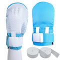 EZ Assistive Restraint Gloves for Dementia Patient, Medical Assistance Glove with Zipper Opening For Finger Protection