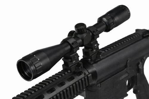 Gotical 3/4" Riser 4-Slot Low See-Thru Riser Weaver Picatinny Rail Scope Mount Rail (Pack of 2)