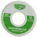 Curad Waterproof Adhesive Tape - Strong Cotton Cloth Backing, Water & Oil Resistant, 1/2" x 10 Yards