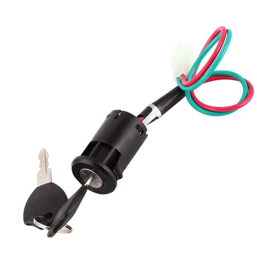 POENVFPO 24V 250W Electric Scooter Speed Controller Kit with Handle Throttle Twisting Grip Lock Key Accessory