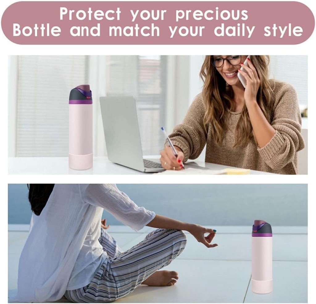 Owala Silicone Water Bottle Boot - Protective Anti-Scratch Sleeve Cover for 24oz, 32oz, 40oz | Dreamy Field