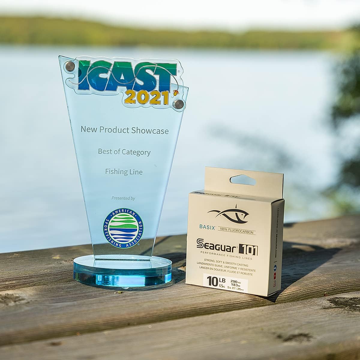 Seaguar Basix Fluorocarbon Fishing Line - 100% Freshwater Mainline, Clear, Multiple Sizes Available