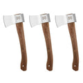 THRWCLUB Throwing Axe, 3 Pack 14.5" Throwing Hatchet with High Carbon Steel & Wooden Handle, Great for Axe Throwiing Game, Competition and Recreation, Gift for Men